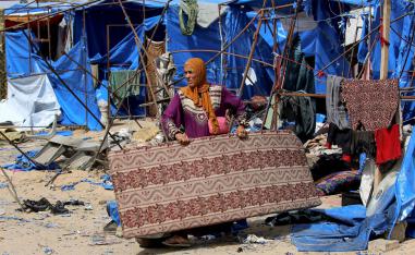 Displaced Gazans