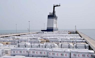 The UAE's humanitarian aid to Gaza continues