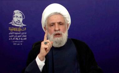 نعيم قاسم يستخدم مفردات الحرب الأهلية