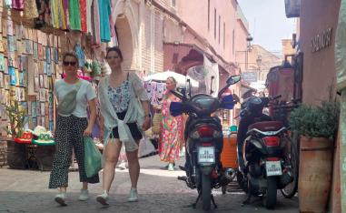 The growth concerns foreign tourists as well as Moroccan expatriates