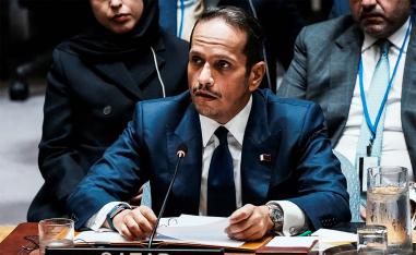 Qatar's PM Sheikh Mohammed bin Abdulrahman bin Jassim Al-Thani 