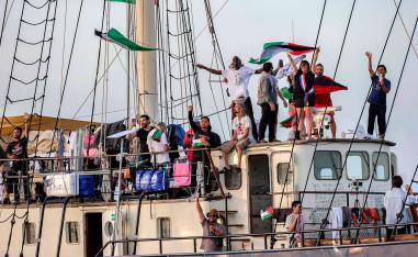 Spain has also decided to send a military warship to protect the flotilla