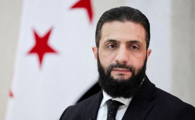 Syrian President Ahmed al-Sharaa 