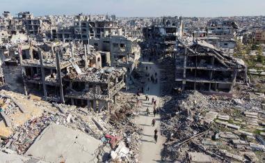 Impoverished Gaza reduced to rubble