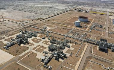 Majnoon oil field in southern Iraq