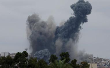 اسرائيل تقول انها تستهدف مواقع حزب الله