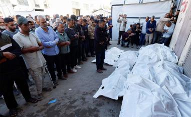 Health officials in Gaza had said Israeli air strikes killed at least 20 people on Saturday