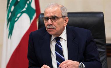 Lebanese Prime Minister Nawaf Salam 