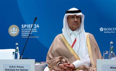 Saudi energy minister Prince Abdulaziz bin Salman