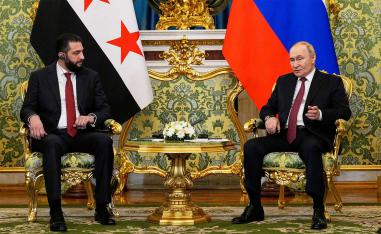Sharaa last met with Putin in Moscow on October 15