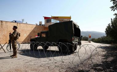 The army had set a year-end deadline to clear non-state weaponry from southern Lebanon