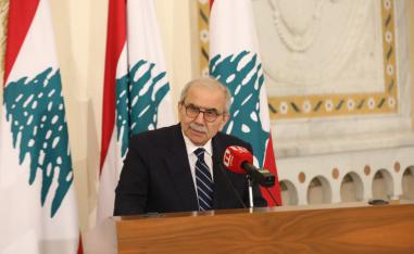 نواف سلام: مصلحة البلاد تقتضي تجنب أي مواجهة جديدة 
