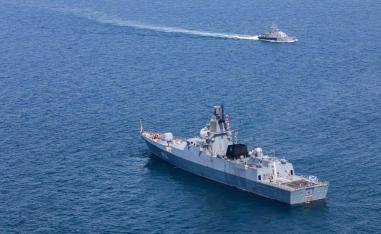 The drills are a continuation of the longstanding “Maritime Security Belt” series of exercises