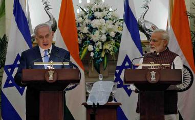 Modi was the first Indian prime minister to visit Israel in 2017