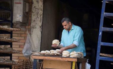 Egypt relies heavily on bread as a dietary staple