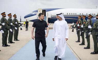 Zelenskiy hopes to build strategic relationships with the Gulf region