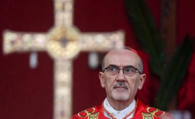 ‘For the first time in centuries, the Heads of the Church were prevented from celebrating the Palm Sunday Mass ‘
