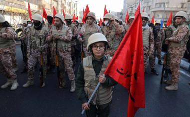 Iran is recruiting even children to staff checkpoints