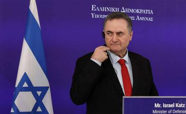 Israeli Defence Minister Israel Katz 