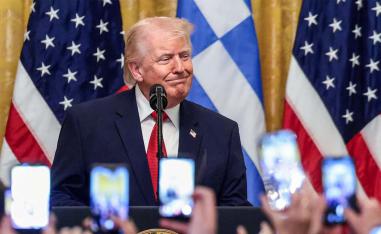 Trump says talks with Iran are going "very well"