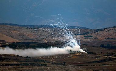 HRW said under international humanitarian law the use of airburst white phosphorus over populated areas is unlawful