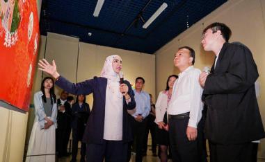 ملتقى الفنانين العرب في الصين