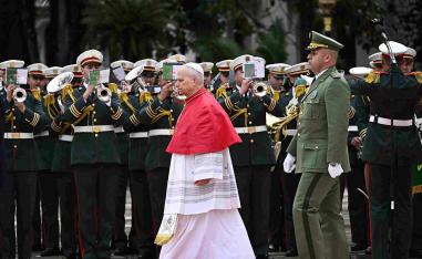 Pope Leo: I will continue to speak out loudly against war