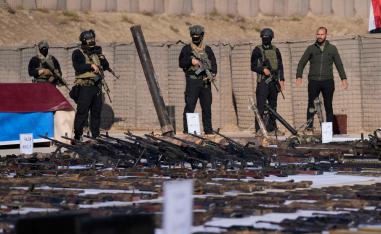 الحشد الشعبي استولى على أسلحة من داعش