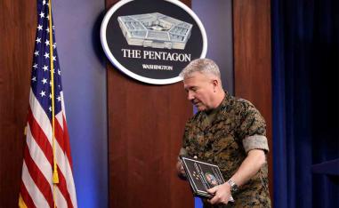 US Marine Corps Gen. Kenneth McKenzie Jr., commander of US Central Command 