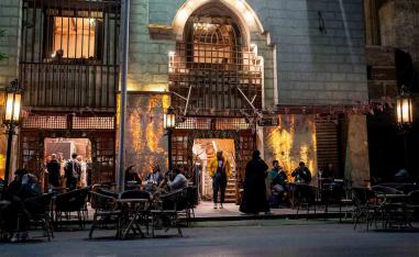 Cafe in Cairo