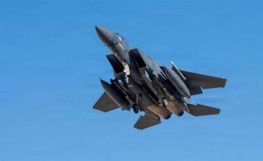 The F-15E jet was shot down over Iran with one crew member still missing
