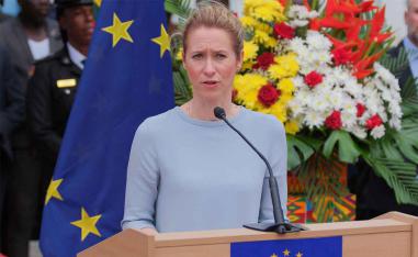 EU's foreign chief Kaja Kallas 