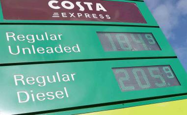 Motor fuels showed the biggest monthly rise since 2022