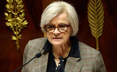 French Defence Minister Catherine Vautrin 