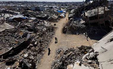 Rehabilitation of Gaza has been projected by global institutions to cost around $70 billion