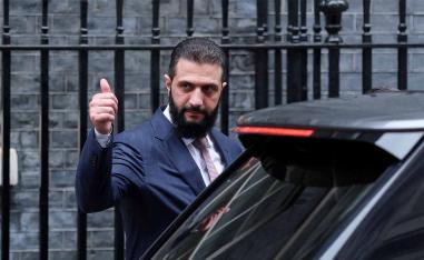 Syrian President Ahmed al-Sharaa