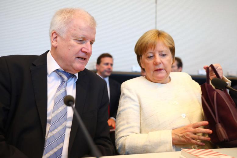 ميركل ووزير داخليتها