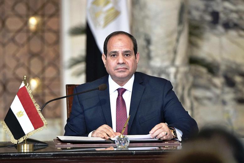 الرئيس المصري عبدالفتاح السيسي