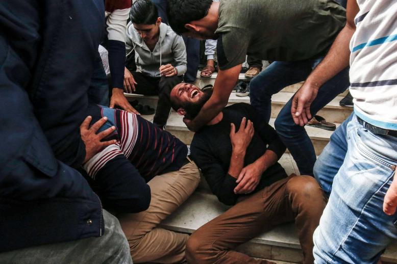Five other Palestinians were also shot dead during Friday's protests