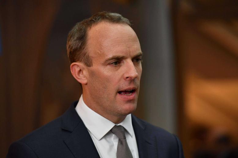 "I don't think it's credible," Brexit Secretary Dominic Raab told the BBC