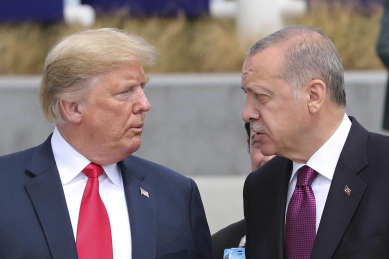 لقاء بين الرئيسين ترامب وأردوغان