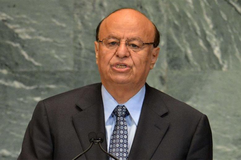 Yemeni President Abd-Rabbu Mansour Hadi 