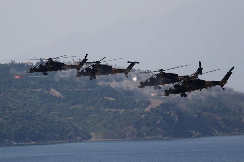 Forty-six of the 63 suspects are helicopter pilots on active military duty