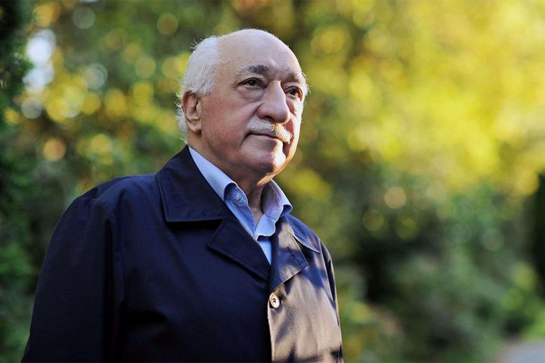 Exiled Turkish Muslim preacher Fethullah Gulen at his residence in Saylorsburg, Pennsylvania