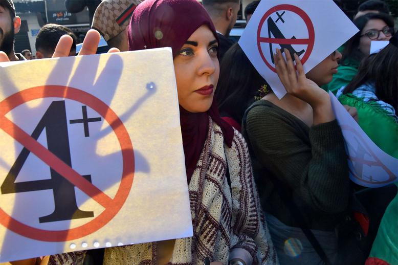 Algerian students are resisting the extension of the fourth mandate