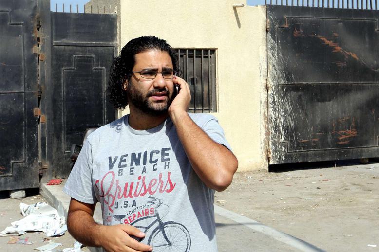 Abdel Fattah is one of many activists jailed since the military overthrew President Mursi