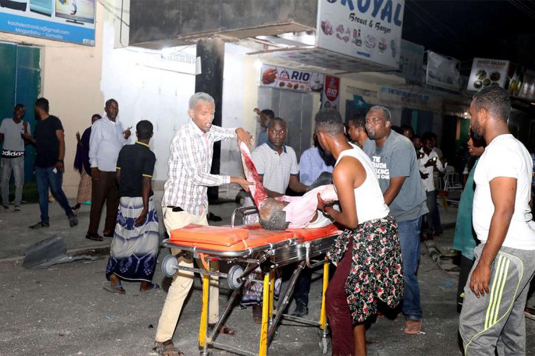 Mogadishu is regularly targeted by the Shabaab fighters