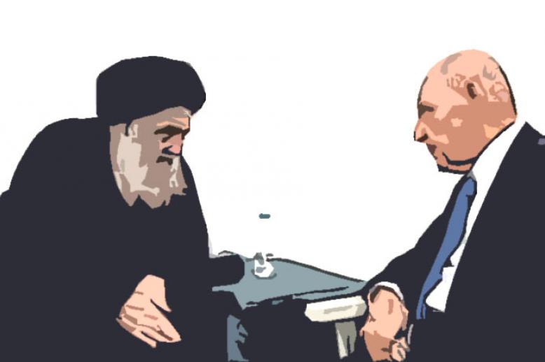 السيستاني حرص على استقبال الشخصيات الشيعية المعتدلة