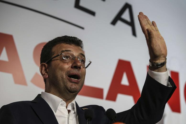 "The media, especially the state television is far from being fair... but we have social media which is at least an untouched area for now," Imamoglu sai
