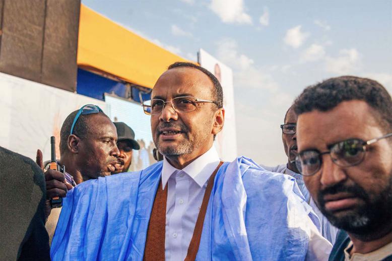 Sidi Mohamed Ould Boubacar, former PM and candidate for the June 2019 presidential election 